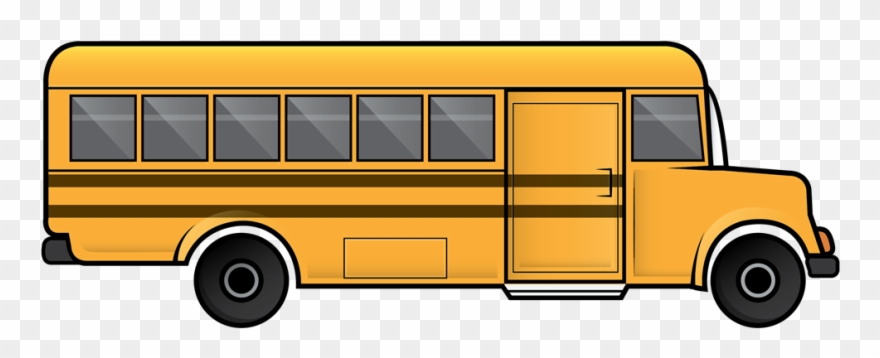 Cute School Bus Clip Art Free Clipart Images - School Bus Transparent Background - Png Download