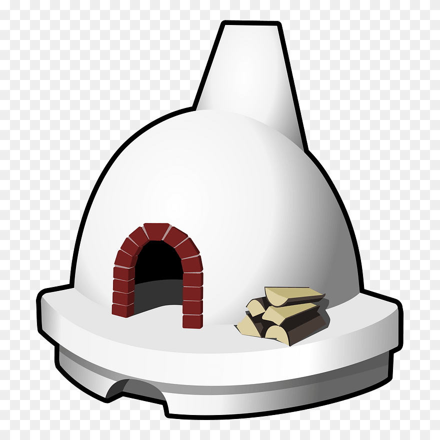 Clipart Freeuse Stock Open Oven Clipart - Horno De Leña Dibujo - Png Download
