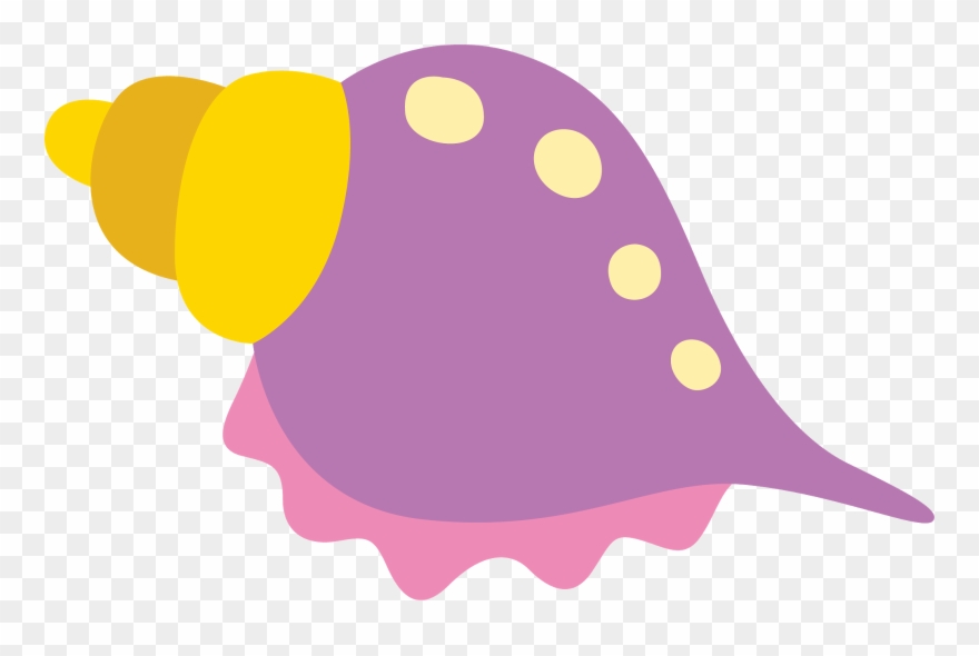 Seashell Clipart 1 Seashell Clipart 2 Seashell Clipart - Png Download