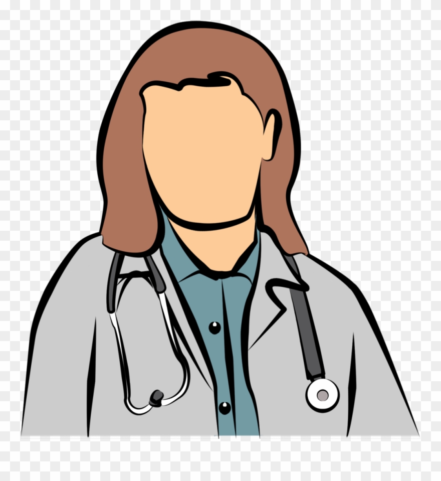 Free Female Doctor Clipart Image - Transparent Background Doctor Clipart - Png Download