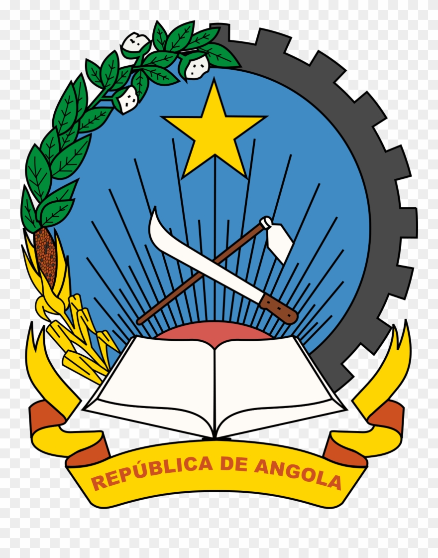 Politics Of Angola - Insignia Da Republica De Angola Clipart