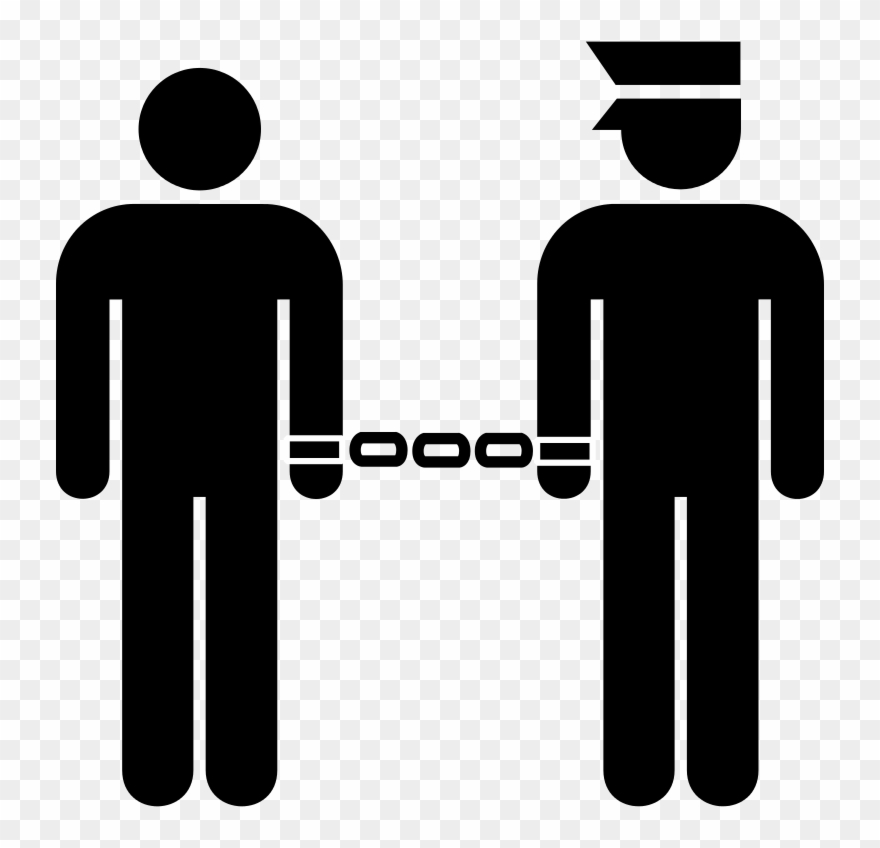 Handcuff Clipart Jail - Arrested Png Transparent Png