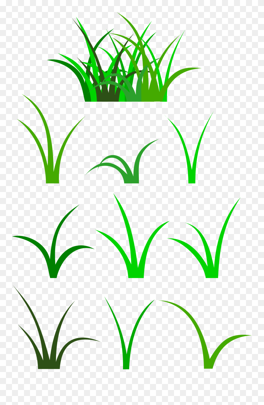 Clip Art Christmas Lawn Drawing Garden Download - Blade Of Grass Clip Art - Png Download
