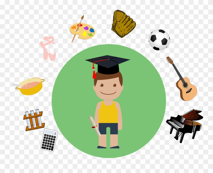 Extracurricular Activity Cliparts - Extra Curricular Activities Cartoon - Png Download