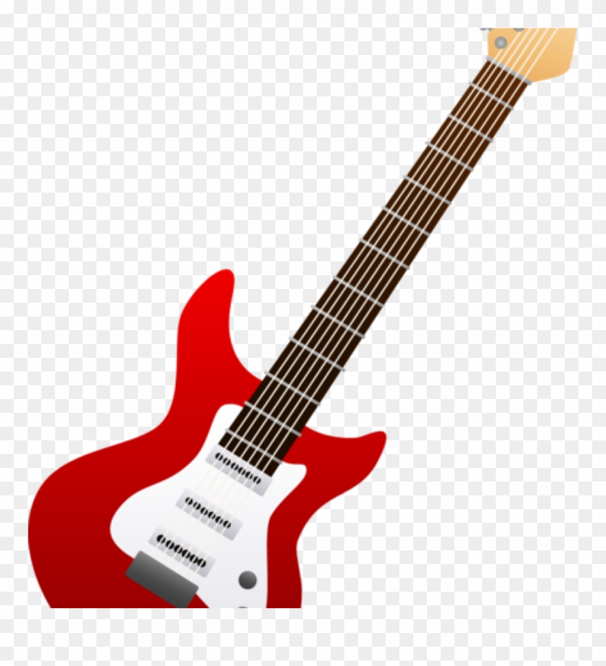 Electric Guitar Clip Art Electric Guitar Clip Art Clipart - Electric Guitar Clipart Transparent - Png Download