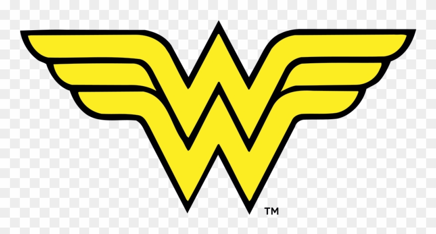 Shop Brands - Large Wonder Woman Logo Clipart