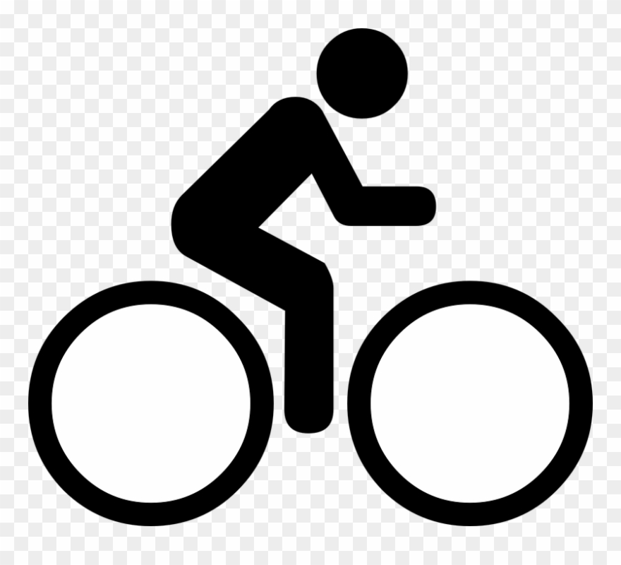 Bike Graphic Clip Art - Mountain Biking Clip Art - Png Download