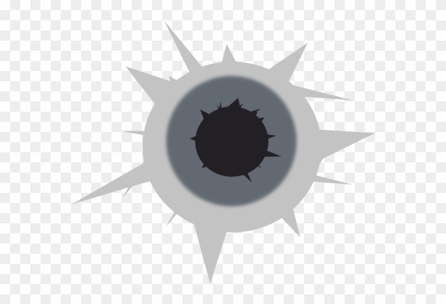 Free Story Setting Cliparts, Download Free Clip Art, - Bullet Hole Vector Png Transparent Png