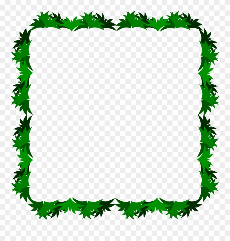 Four Sided Border Made From Grass Icons Png - Special Education In The United Kingdom Clipart