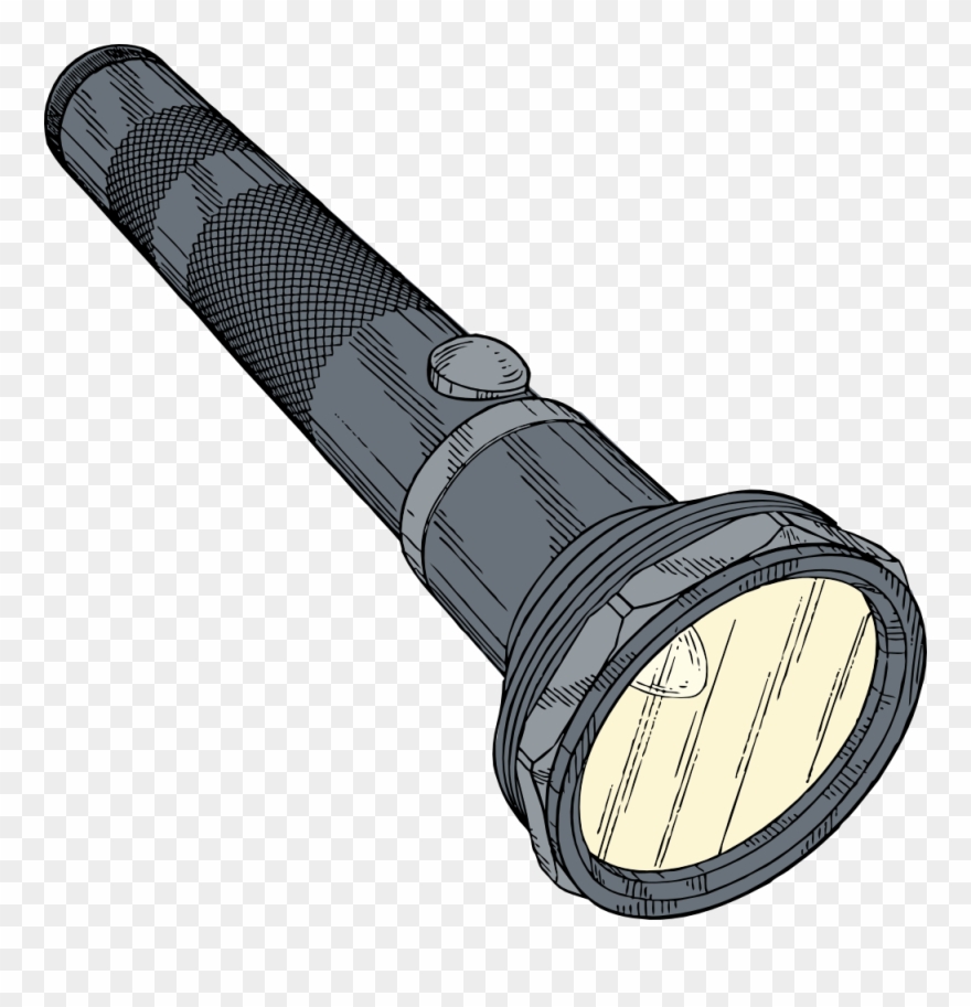 Free Flashlight - Flashlight Clip Art - Png Download