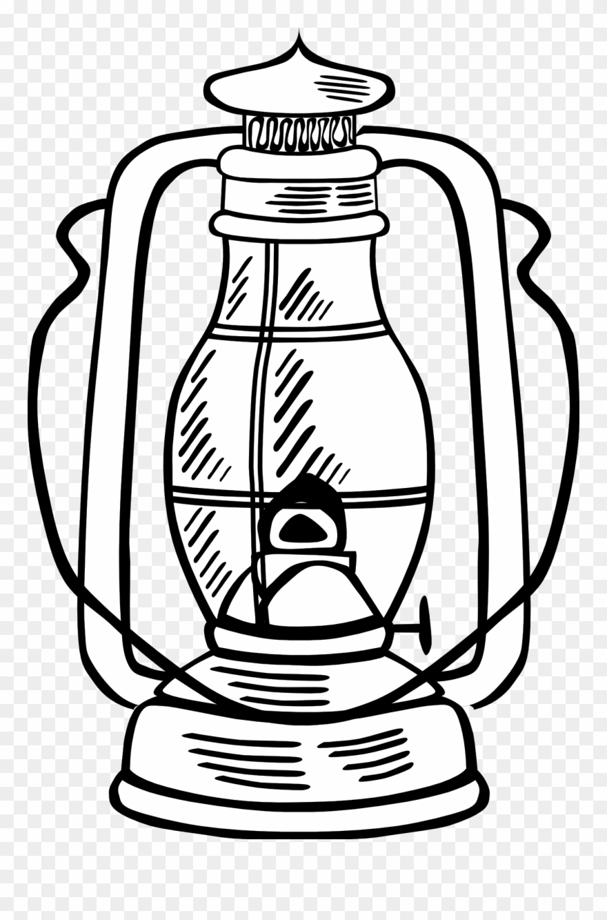 Copyright Free Art - Lamp Clipart - Png Download