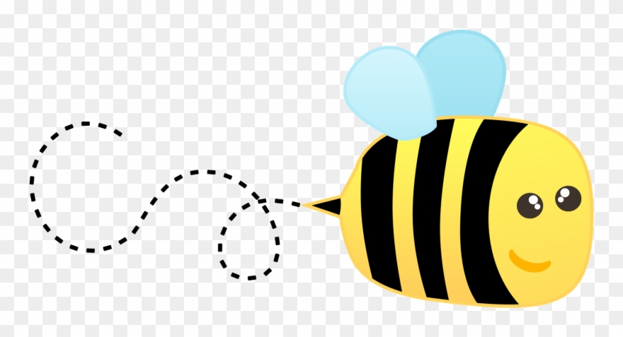 Bumble Bee Clip Art Free Vector In Open Office Drawing - Clip Art Transparent Background Bees - Png Download