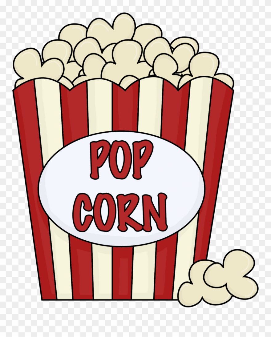 End Clipart Theater Art - Popcorn Clipart - Png Download