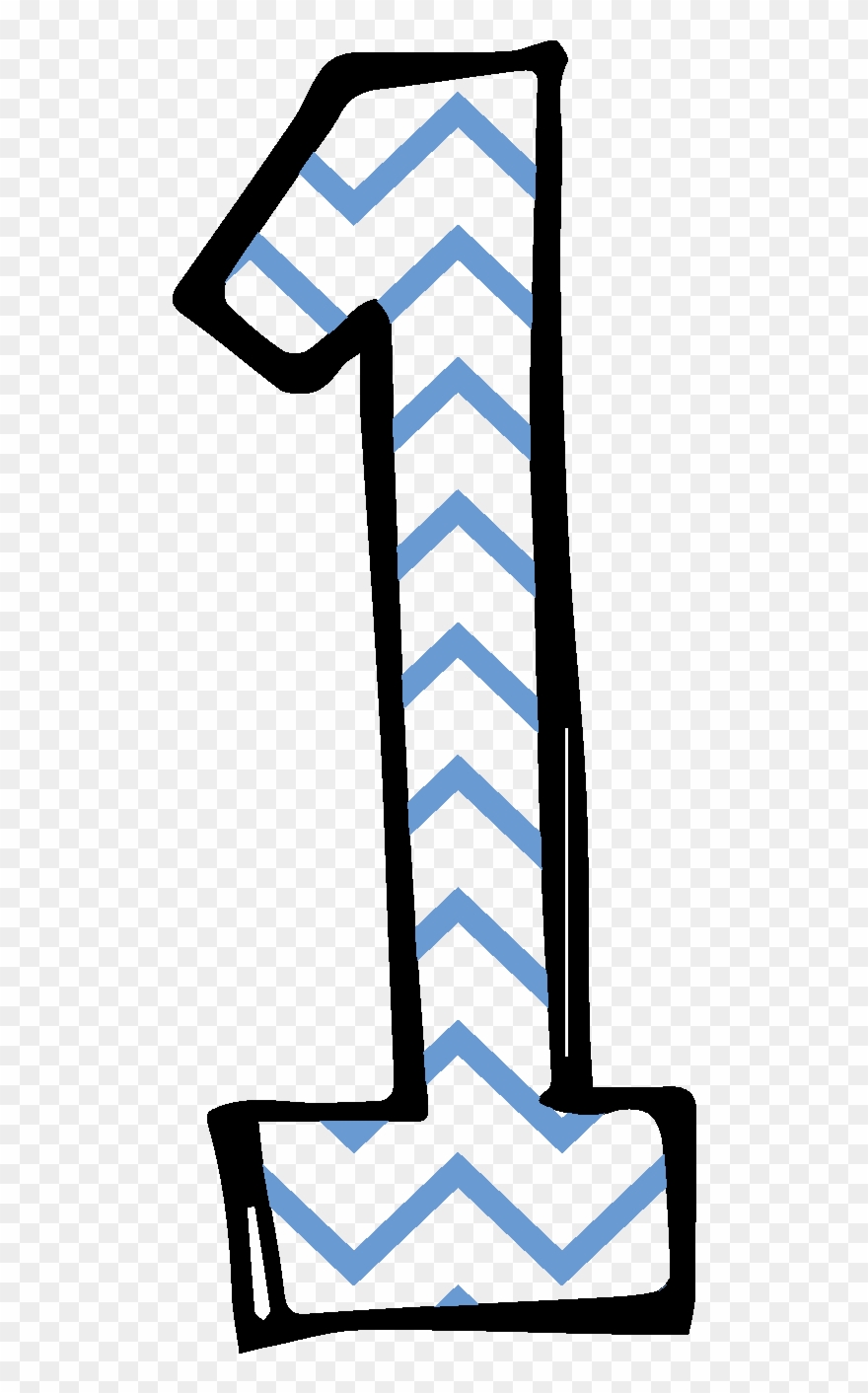 Blog Clip Art Cute Cliparts Transprent Png - Cute Number 1 Clipart Transparent Png