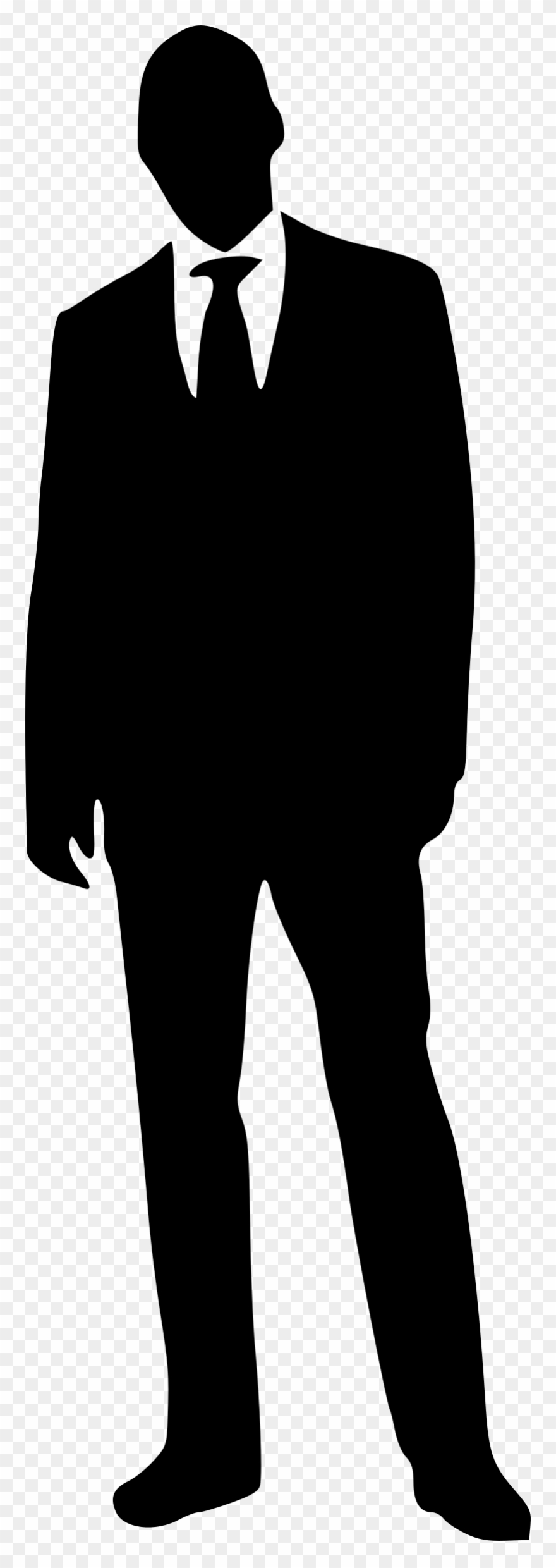 Business Clip Art Business Clipart Fans - Mens Black Armani Suit - Png Download