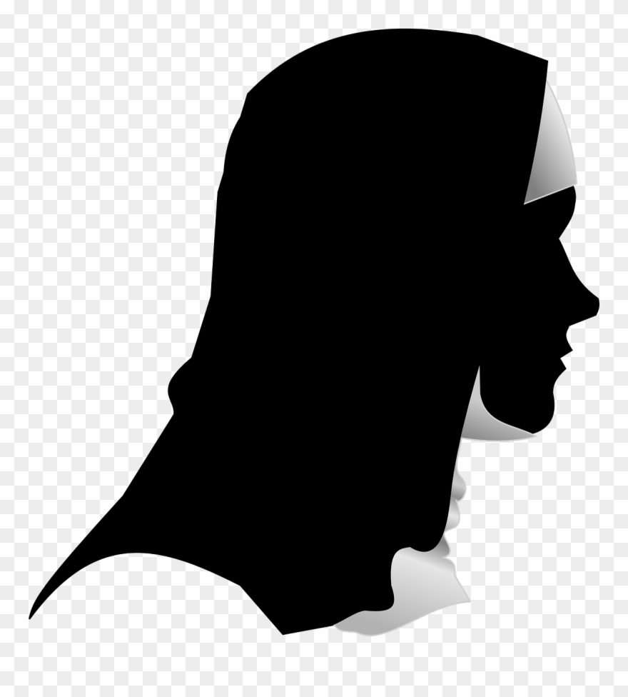 Sherlock Holmes Clip Art - Silhouette Of A Nun - Png Download