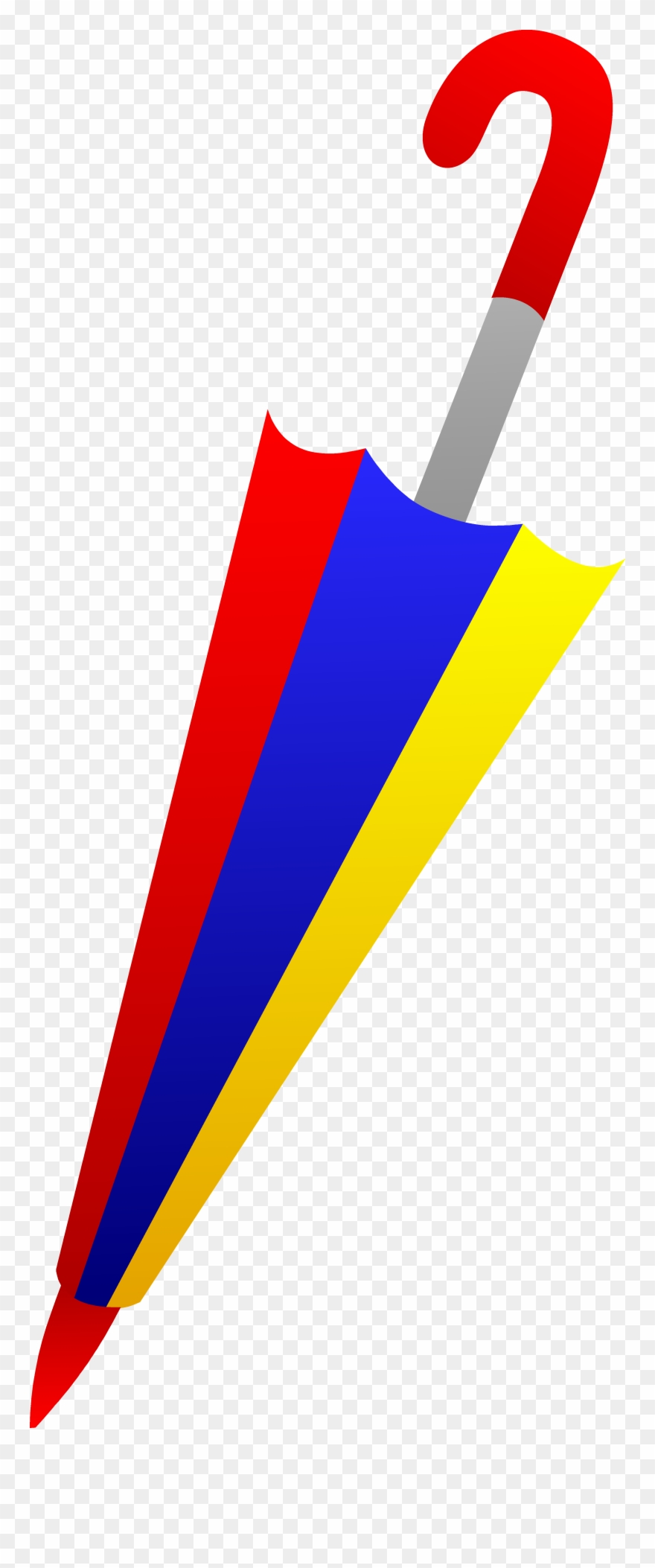 Closed Clip Art - Clipart Picture Of A Umbrella - Png Download