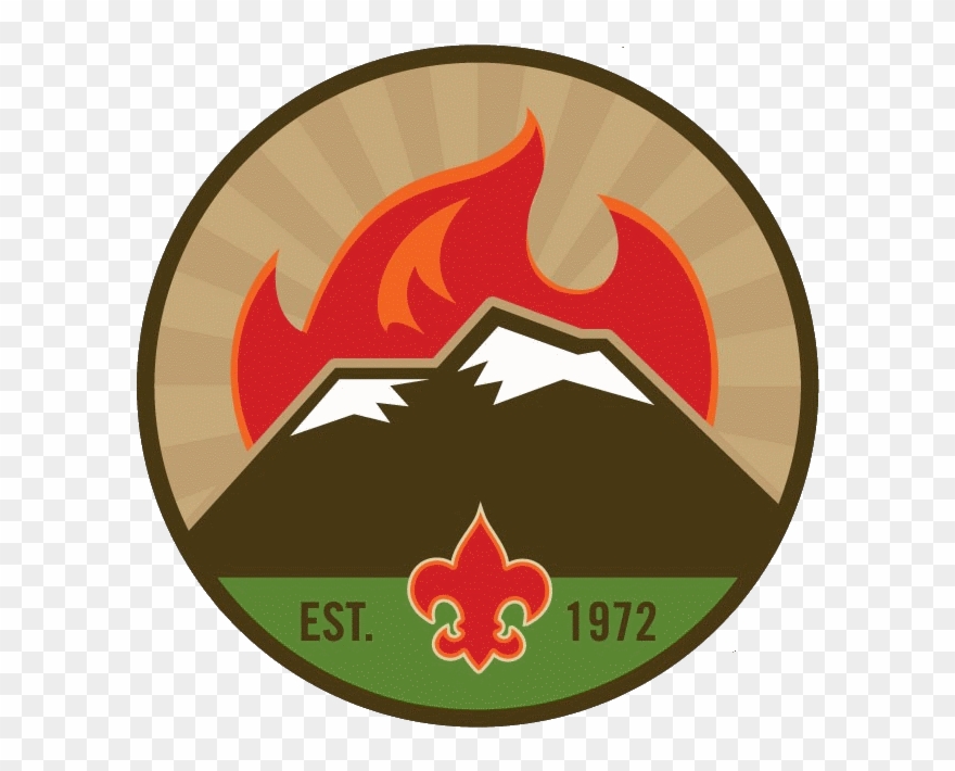 Fire Mountain Scout Camp Clipart