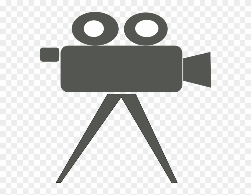 Camera Film Clipart - Video Camera Clip Art - Png Download