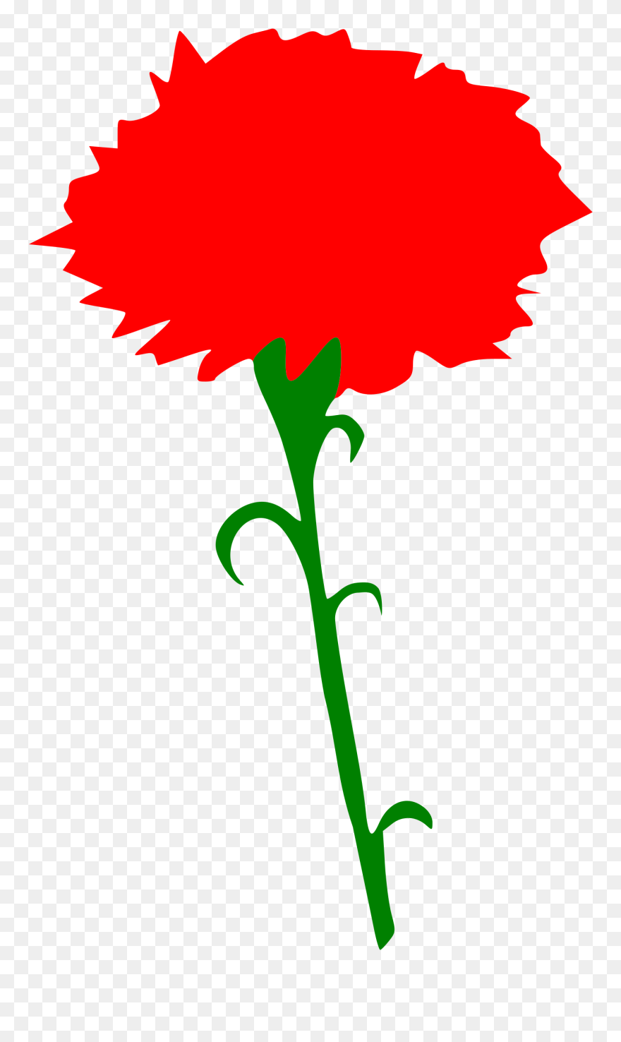 Computer Icons Clip Art Women Woman International Women's - Red Carnation Clip Art - Png Download