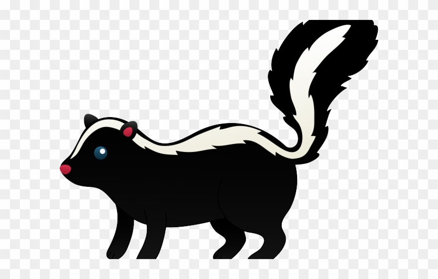 End Clipart Cute - Skunk Clipart - Png Download