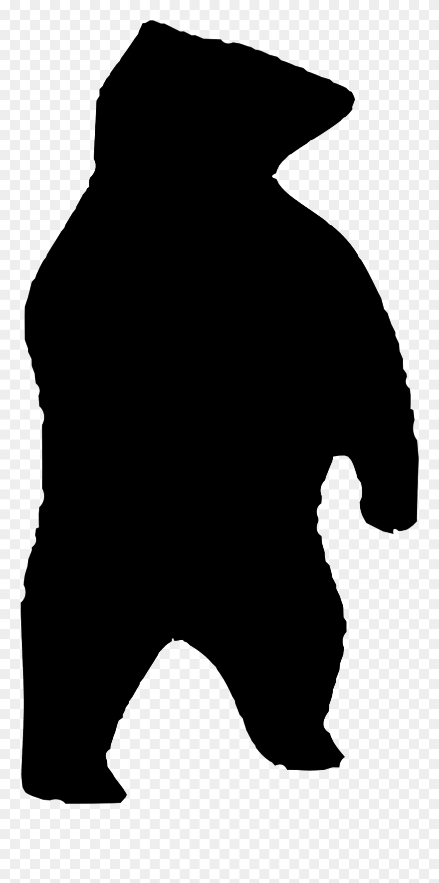 American Black Bear Giant Panda Polar Bear Grizzly - Bear Silhouette Clipart