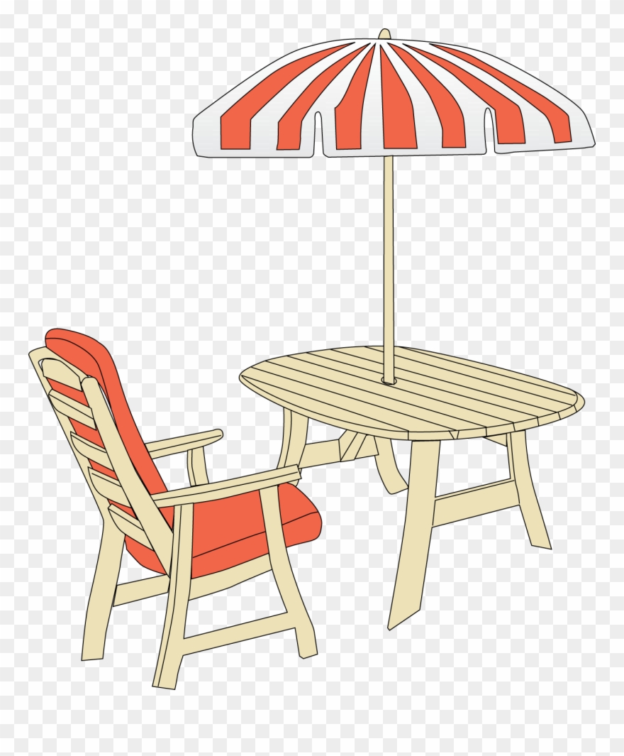 Patio - Garden Furniture Clipart Png Transparent Png