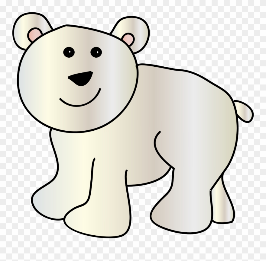 Baby Polar Bear American Black Bear Polar Bear Cubs - Polar Bear Clipart Png Transparent Png