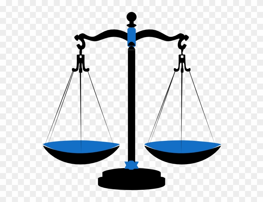 Lawyer Clipart Legal Assistance - Scales Of Justice - Png Download