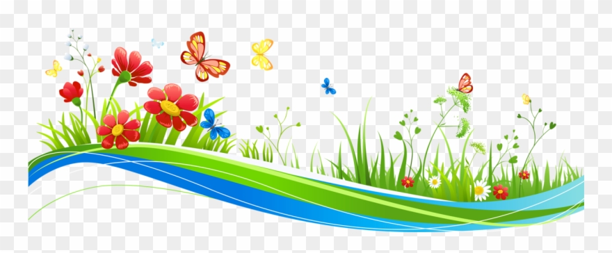 Butterfly Clip Art, Anna, Age 3, Flower Frame, High - Flower And Butterfly Clipart - Png Download