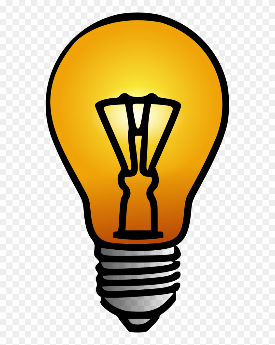 Situation Clipart Hypothesis - Bulb Clipart - Png Download