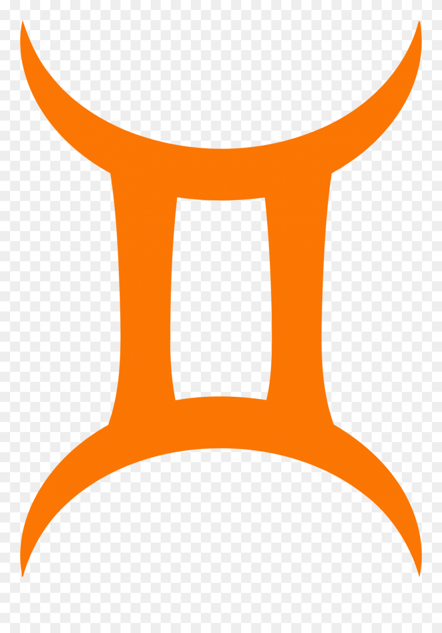 Gemini Png Clipart Gemini Symbol Clip Art - Signo De Geminis Png Transparent Png