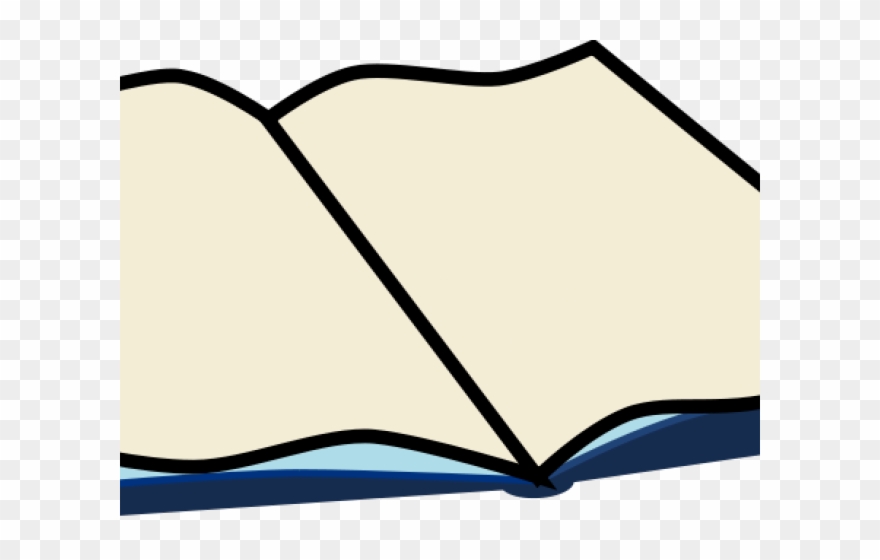 History Clipart Book Open - Cara Menggambar Buku Terbuka - Png Download