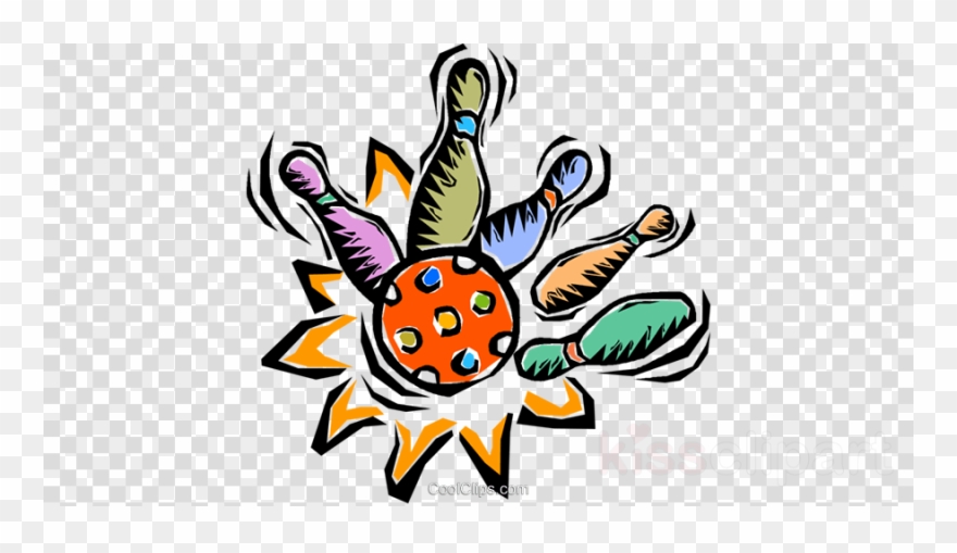 Kegeln Clipart Clip Art - Illustration - Png Download