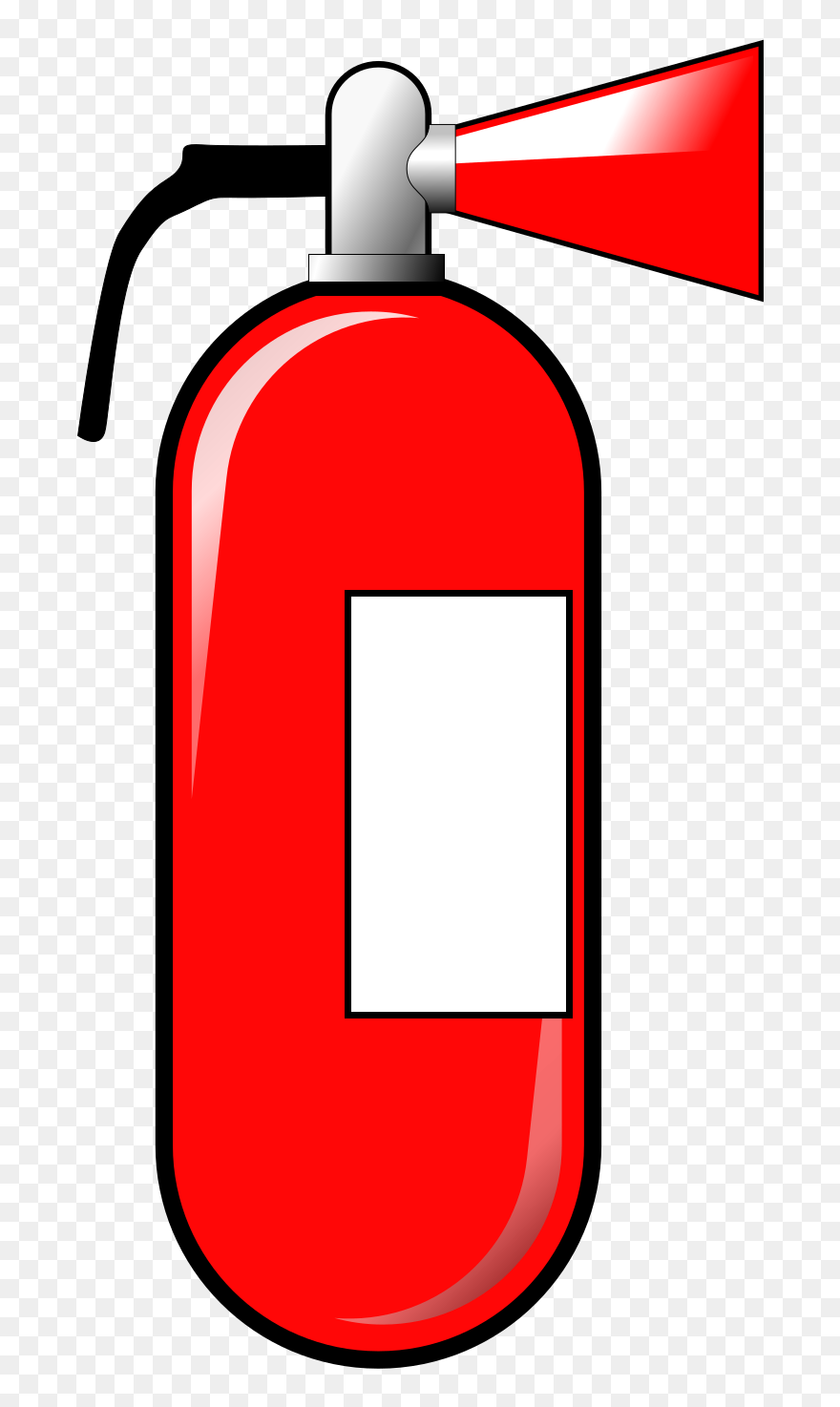 Onlinelabels Clip Art - Fire Extinguisher Clipart Free - Png Download