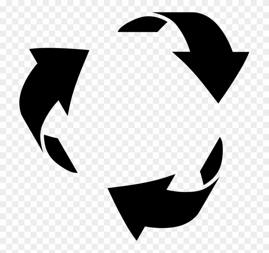 Recycling Computer Icons Natural Environment Environmentally - Recycle Icon Logo Clipart