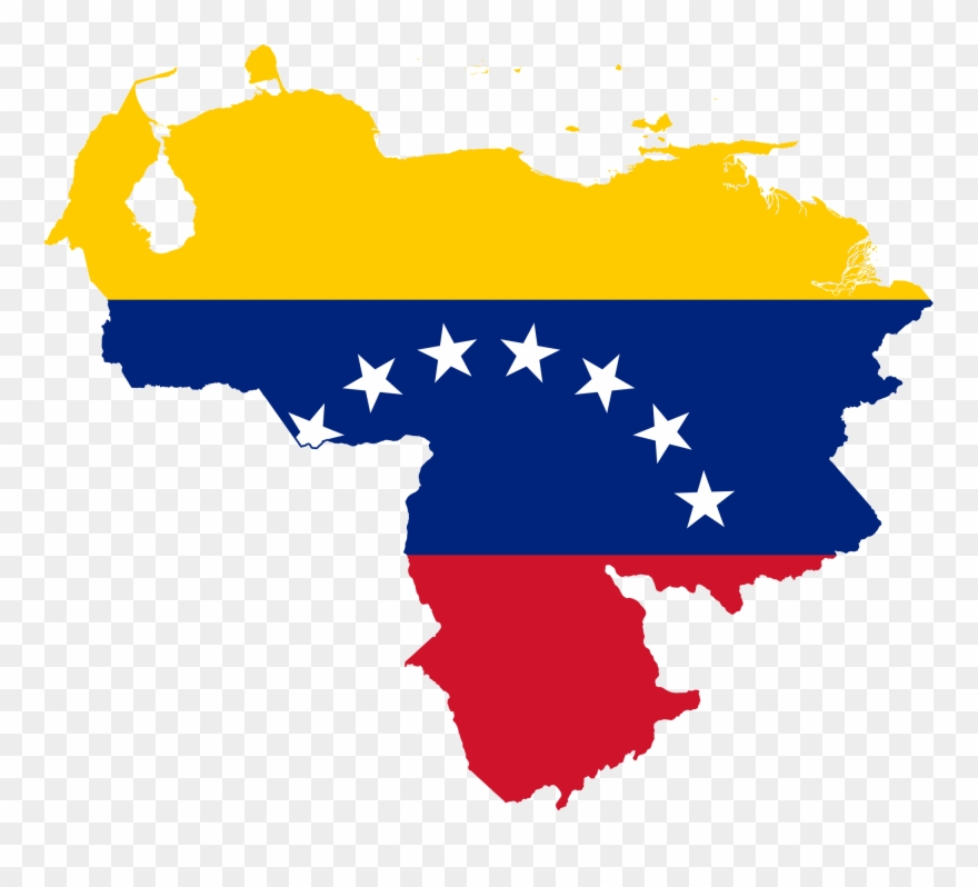 Venezuelans Turn To Bitcoin As Government Crackdown - Venezuela Flag Map Clipart