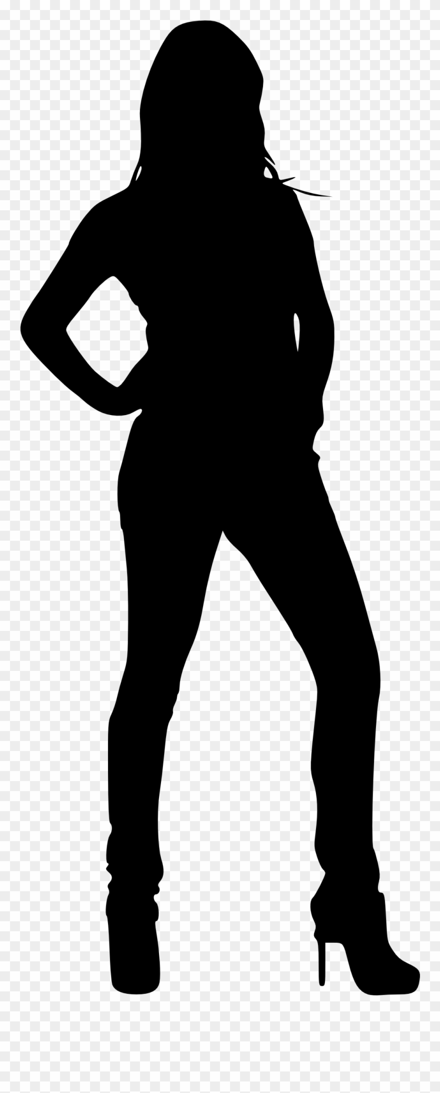 Woman Silhouette Pictures - Man & Woman Silhouette Png Clipart