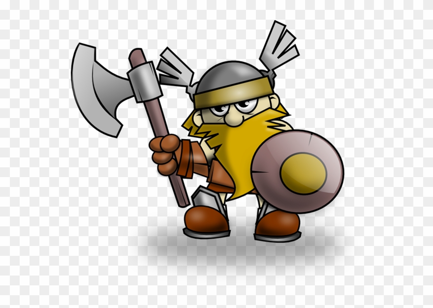 Free Cute Little Viking Clip Art - Vikings Clip Art - Png Download