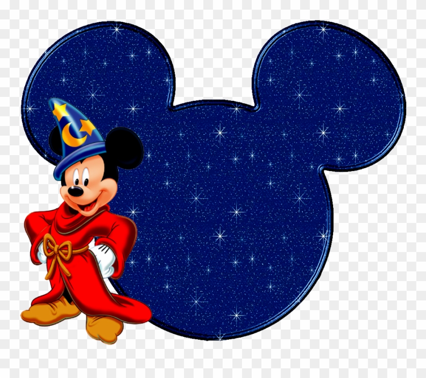 Mickey Mouse Clip Art Silhouette Free Clipart Images - Mickey Mouse Ears Blue - Png Download