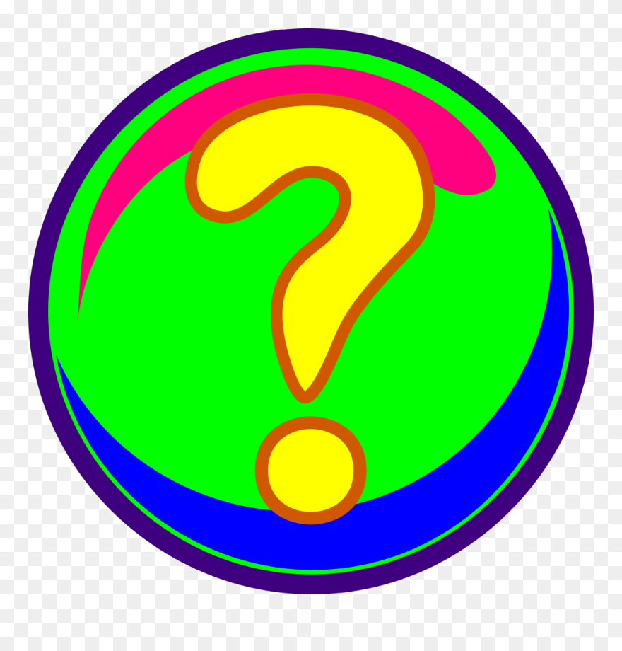 Circle Clipart Animated - Question Mark Gif Clipart - Png Download
