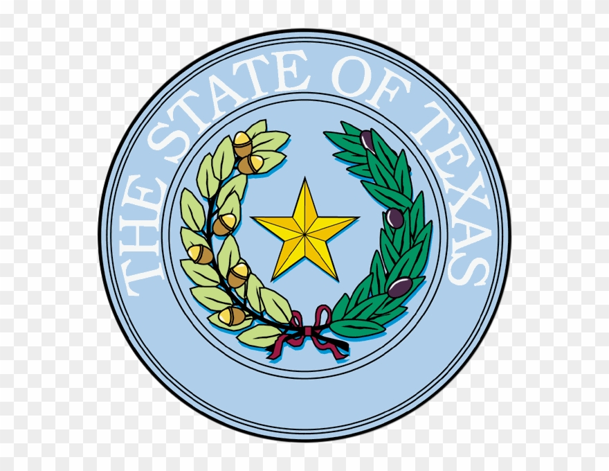 Texas Lawyers Insurance State Seal - State Of Texas Logo Png Clipart