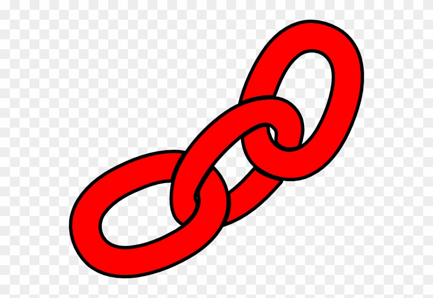Download Red Chain Links Clip Art Png Download (15021) PinClipart