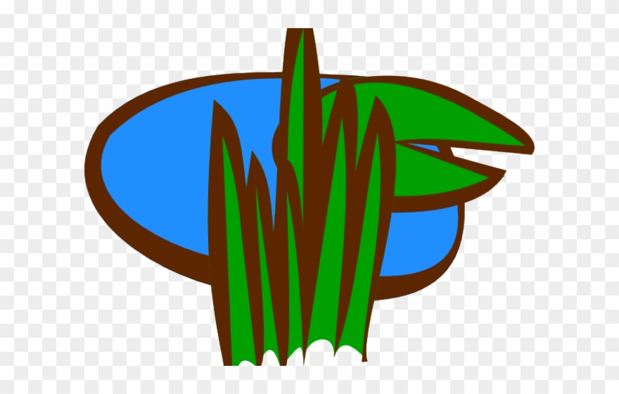 Lawn Clipart Swamp Grass - Marsh Clip Art - Png Download