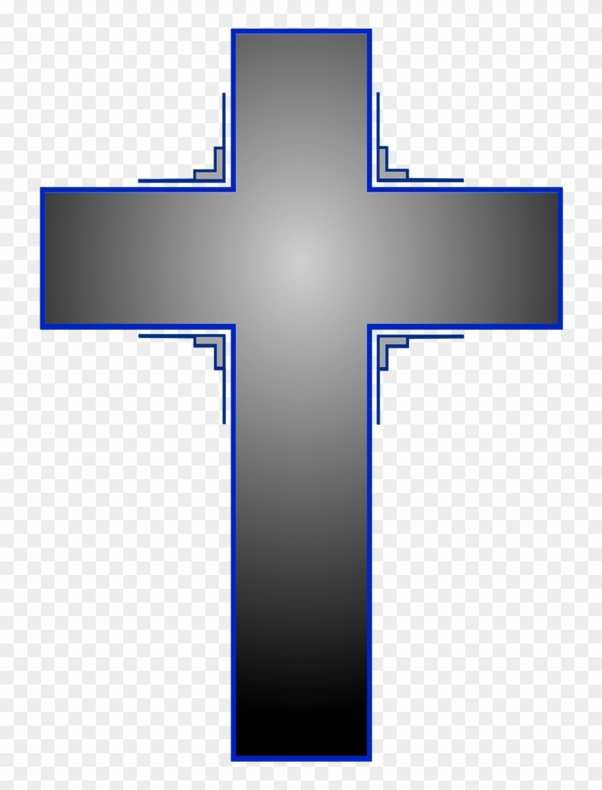 Cross Iii Clipart, Vector Clip Art Online, Royalty - Salib Png Transparent Png