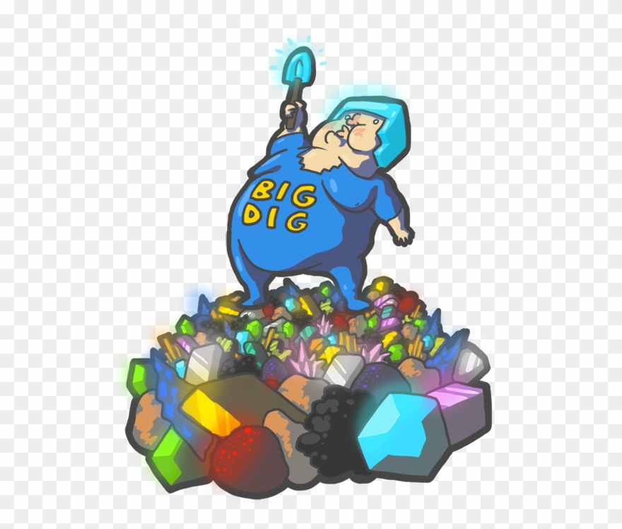 Staff Clipart Friendly Staff - Minecraft Bigdig - Png Download