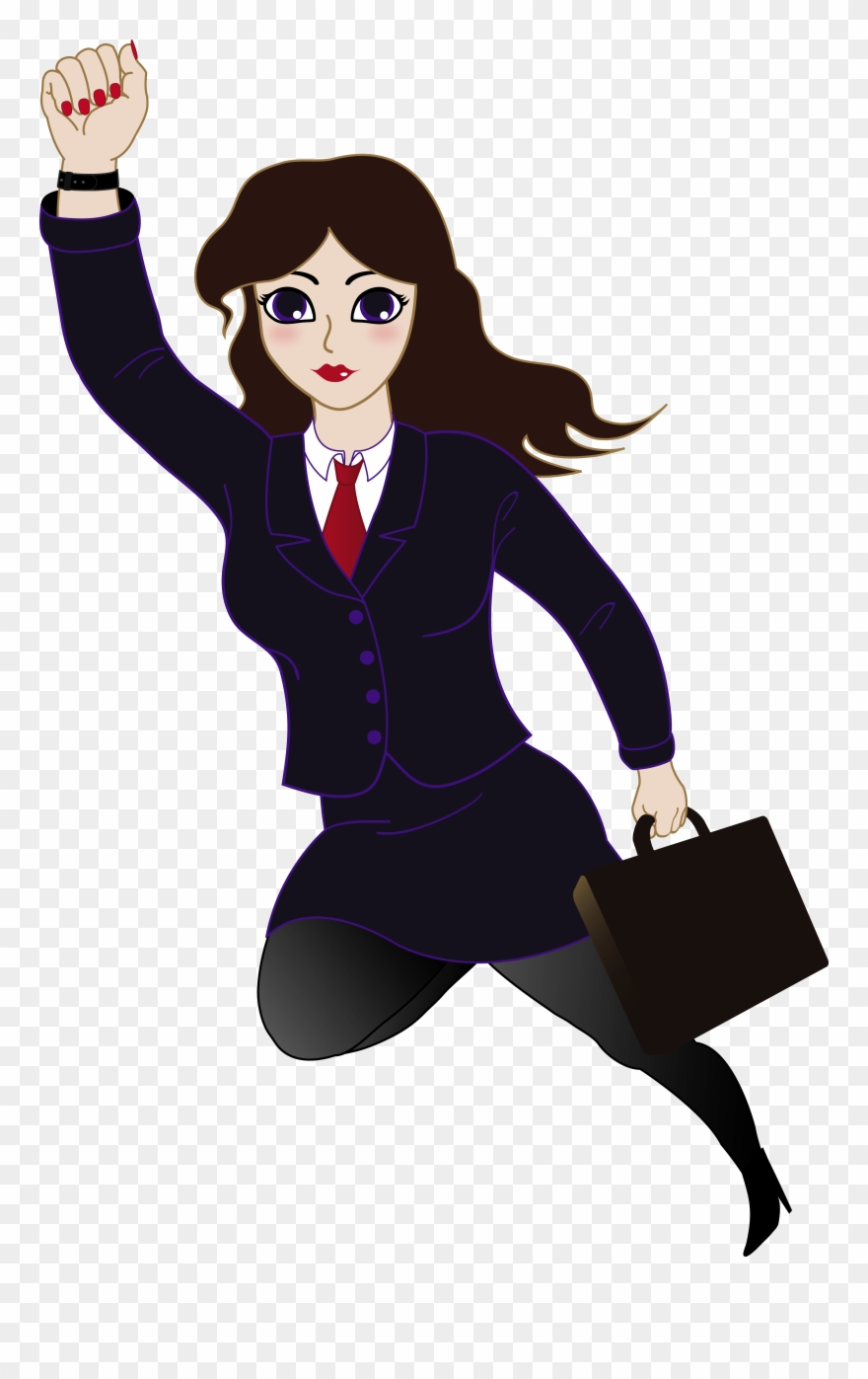 Businesswoman - Business Lady Clip Art - Png Download