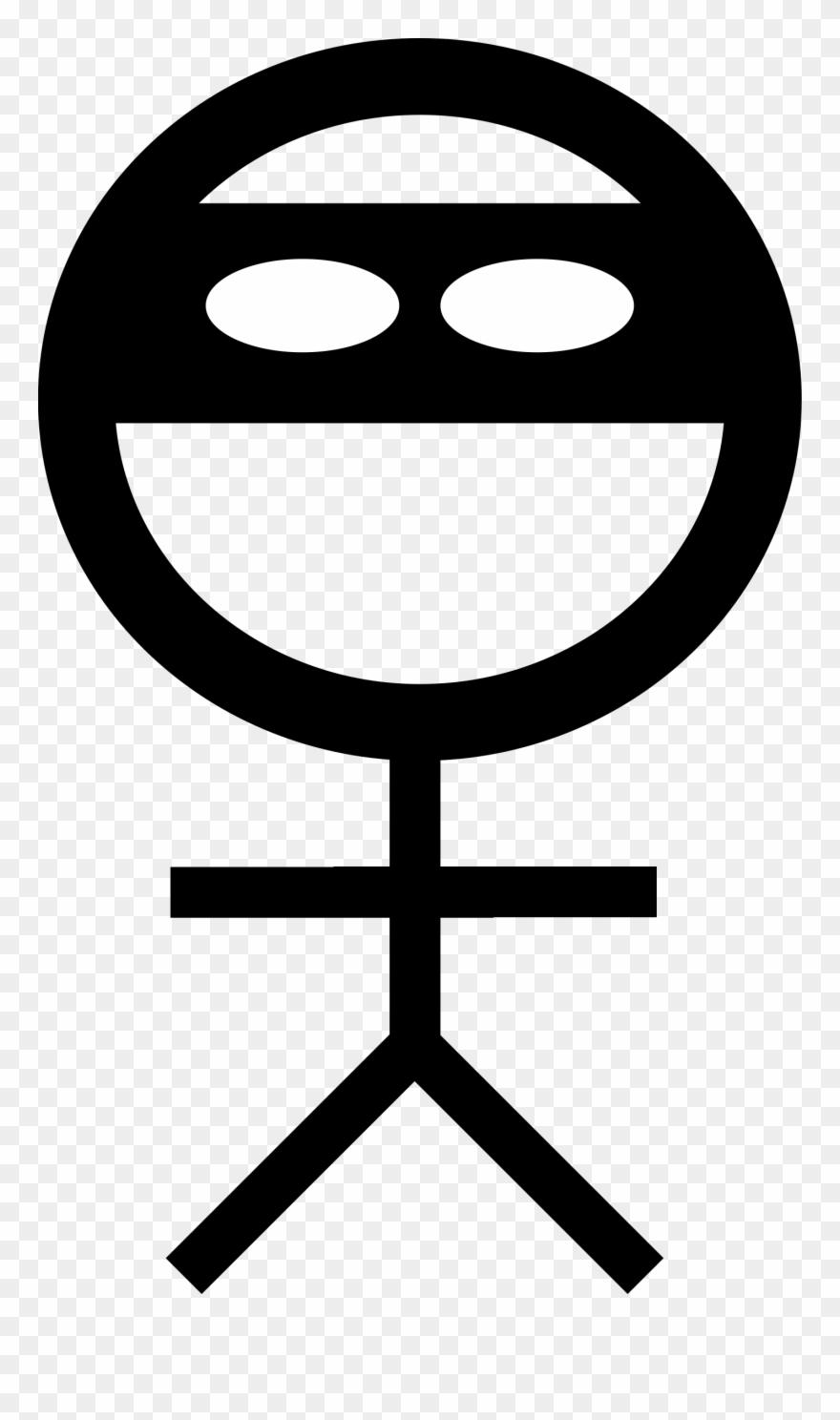 Clipart - Icono Ladron - Png Download