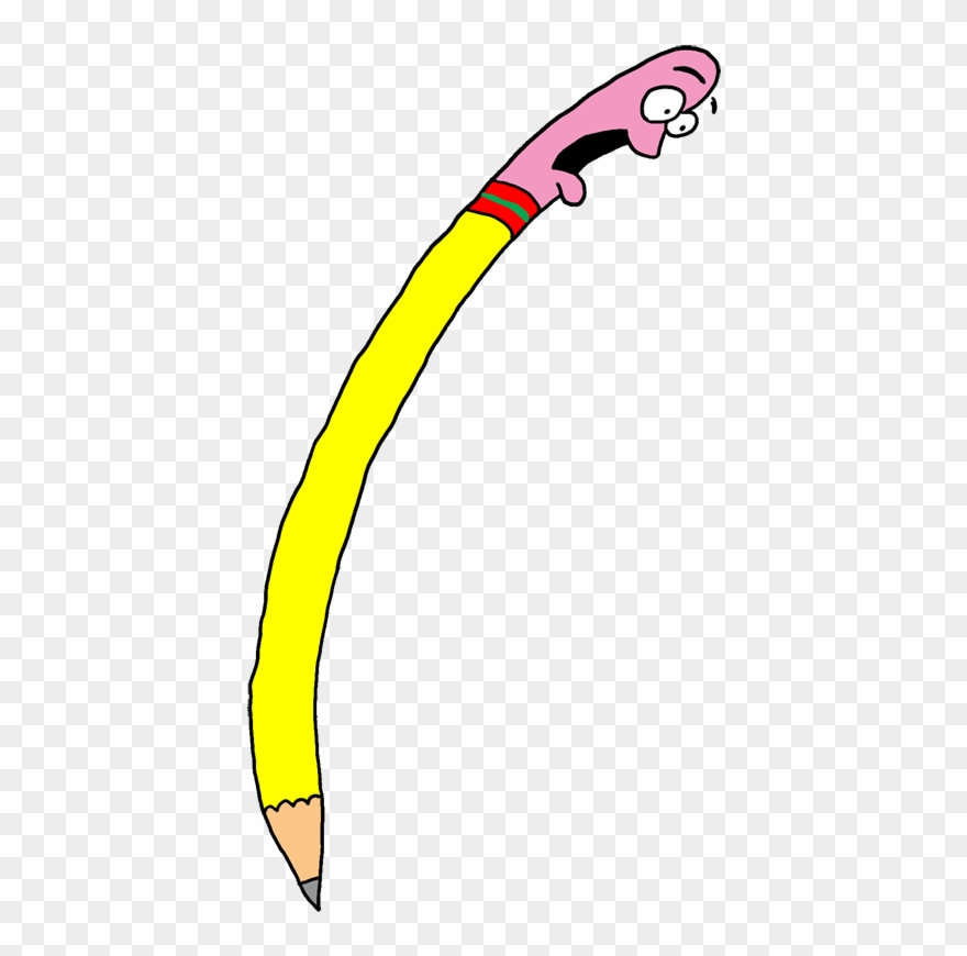 Shocked Pencil - Pencil Gif Animation Png Clipart