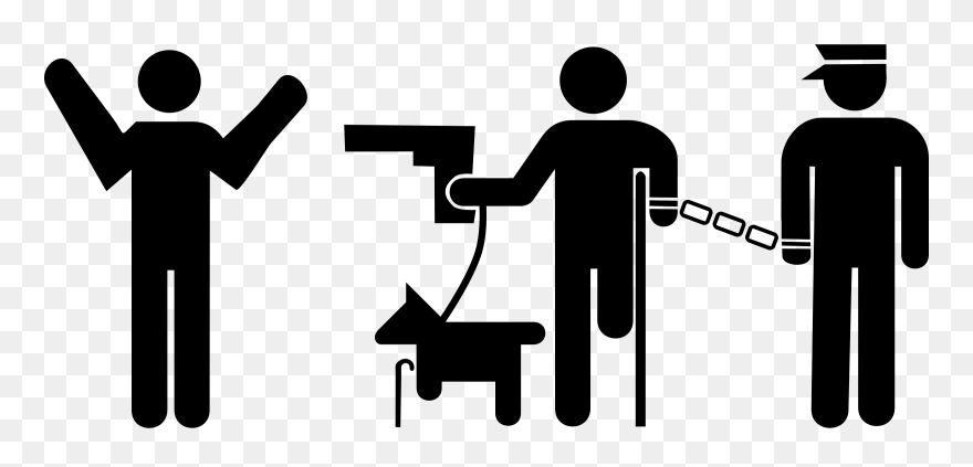 Arrest Computer Icons Criminal Justice Crime Robbery - Arrest Clipart - Png Download